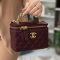 Chanel Small Top-Handle Vanity Case – Brown - View 4