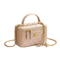 Chanel Small Top-Handle Vanity Case – Cream - View 1