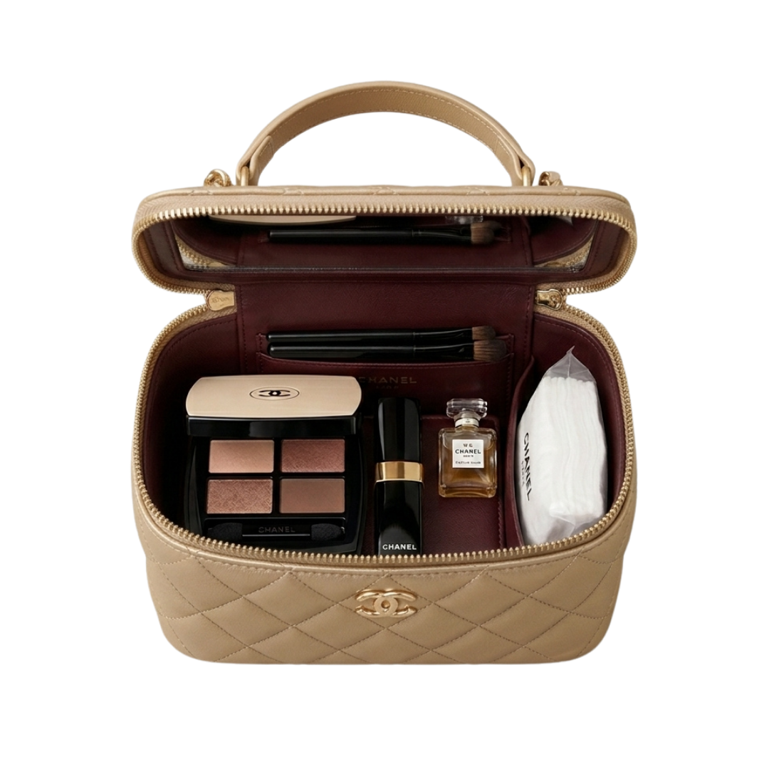Chanel Small Top-Handle Vanity Case – Cream - View 2