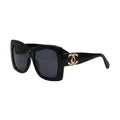 Chanel Bold Sunglasses – Black - View 2