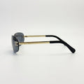 Chanel Sunglasses Oval – Gold-Tone - View 2