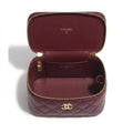 Chanel Top Handle Vanity Case – Burgundy - View 4
