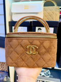 Chanel Vanity Case – Brown - View 5