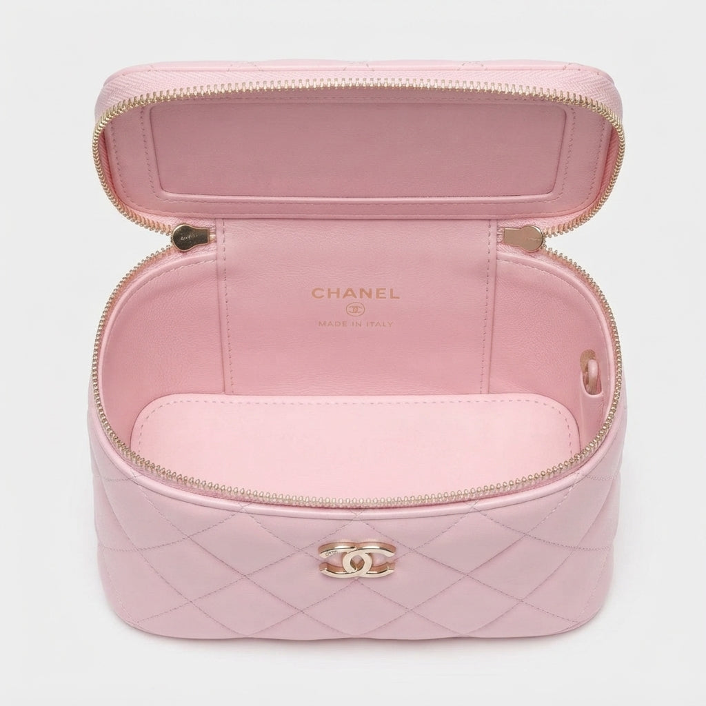 Chanel Vanity Case – Light Pink - View 2