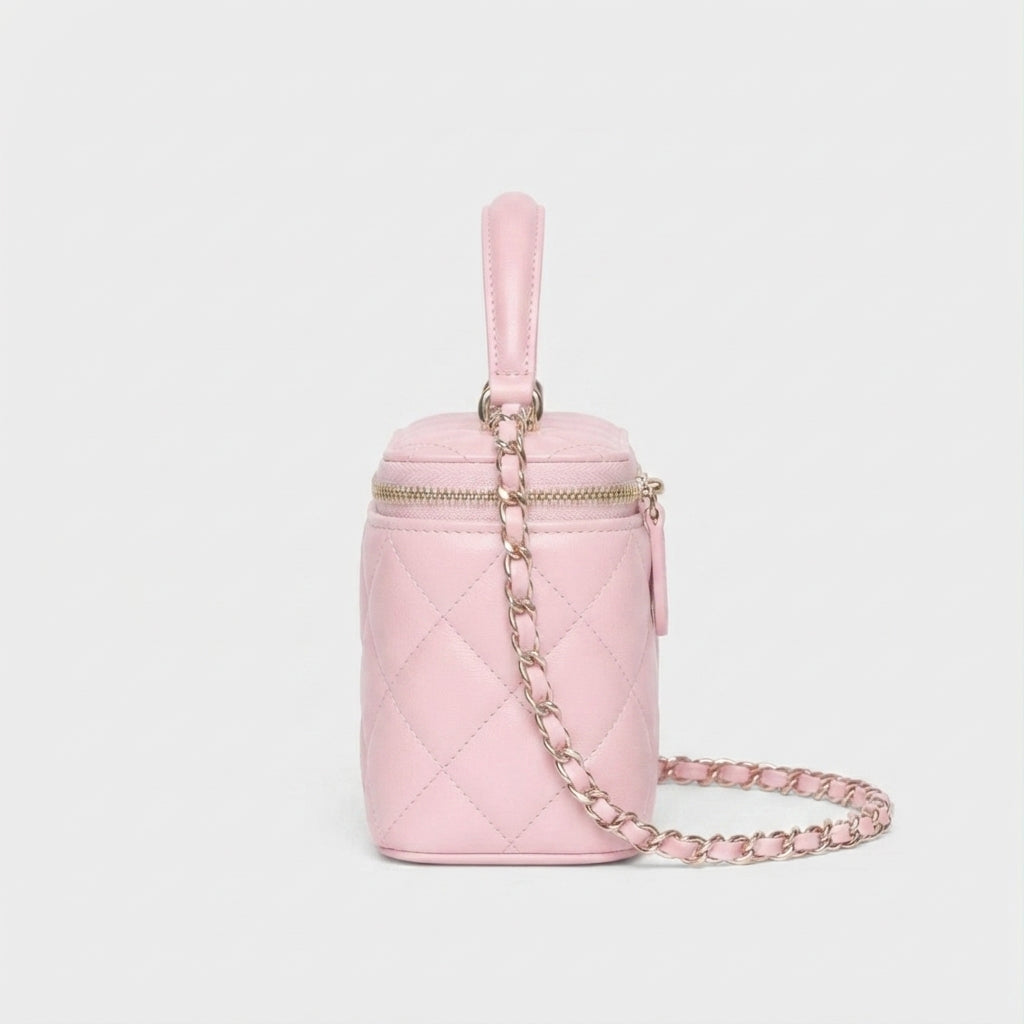 Chanel Vanity Case – Light Pink - View 3