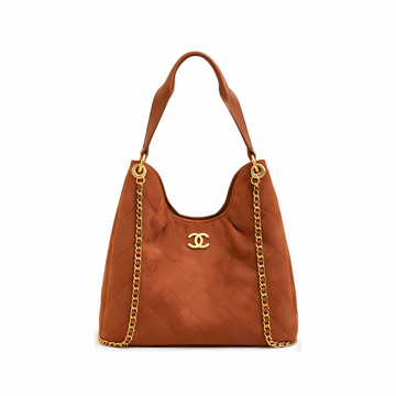 Chanel Bag | City Zip Tote Signature Canvas Mahogany Brown