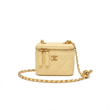 Chanel Mini Vanity Bag – Pastel Yellow - View 1