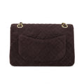 Chanel suede Handbag – Dark Brown - View 5