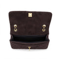 Chanel suede Handbag – Dark Brown - View 3