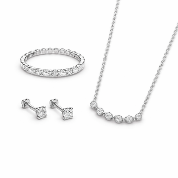 Chaumet Jewelry | Bee Love Set Silver Crystals