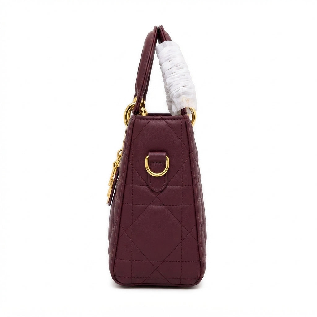 Dior Handbag – Burgundy - View 4