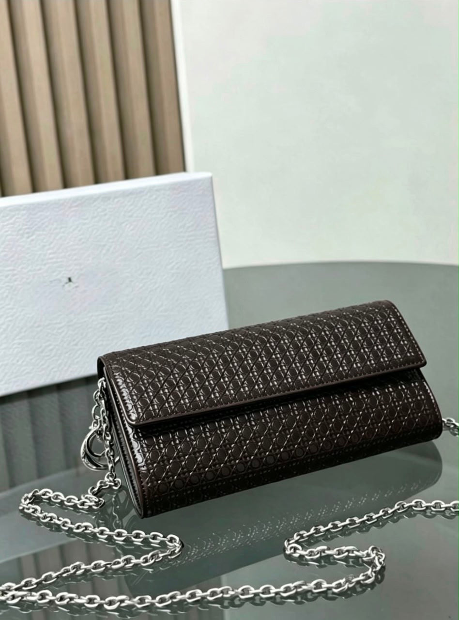 Dior Wallet on Chain – Black - View 4