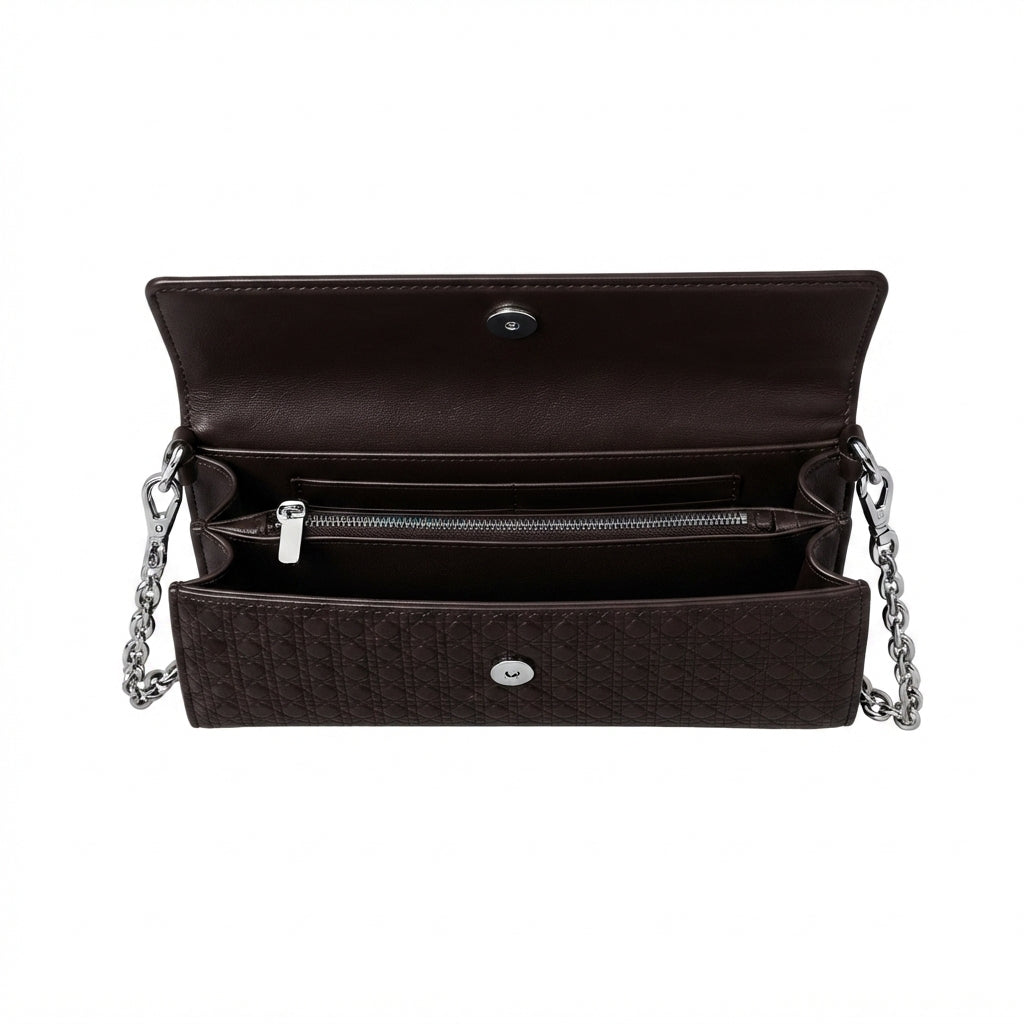 Dior Wallet on Chain – Black - View 2