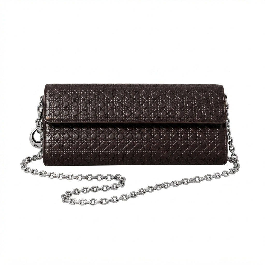 Dior Wallet on Chain – Black - View 1