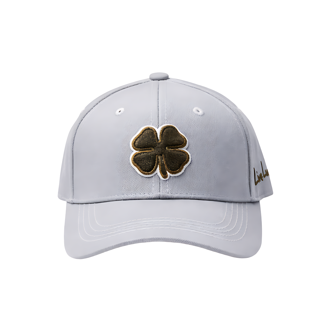 Clover Cap | Gold Grey Logo - View 1
