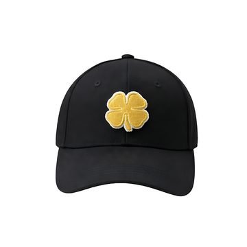 Clover Cap | Yellow Black Baseball - View 1