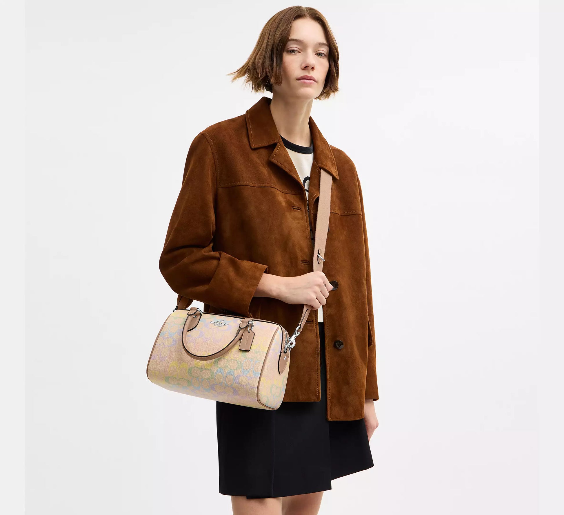 Coach Mini Rowan Crossbody Bag – Rainbow - View 5