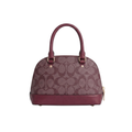 Coach Mini Sierra Satchel – Burgundy - View 1
