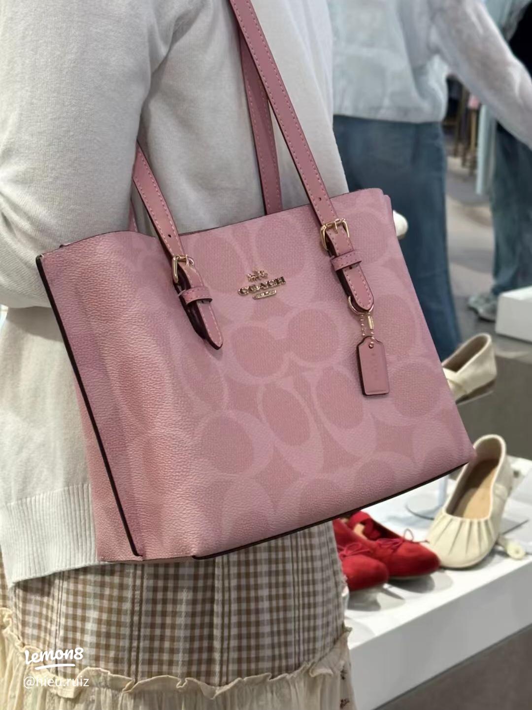 Coach Mollie Tote 25 – Powder Pink - View 5