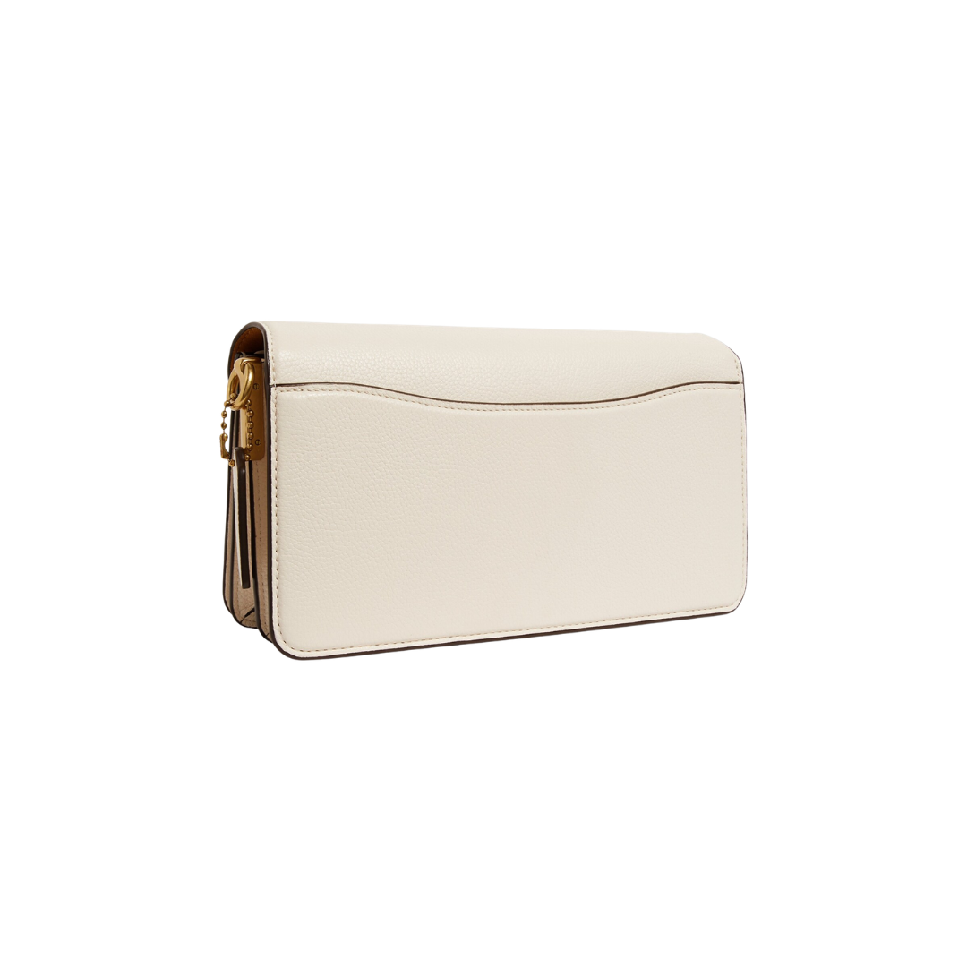 Coach Tabby Pebbled Leather Shoulder Bag – Off White - View 2