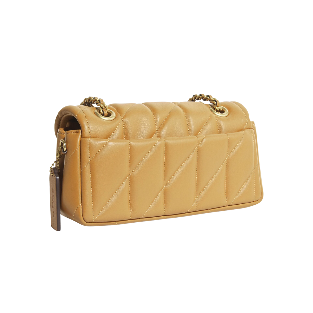 Coach Tabby Quilted Leather Shoulder Bag – Light Brown - View 2