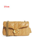 Coach Tabby Quilted Leather Shoulder Bag – Light Brown - View 5
