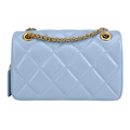 Coach Quilted Tabby Shoulder Bag – Blue - View 3