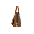 Coach Sabrina Satchel in Signature Canvas – Rich Brown - View 3