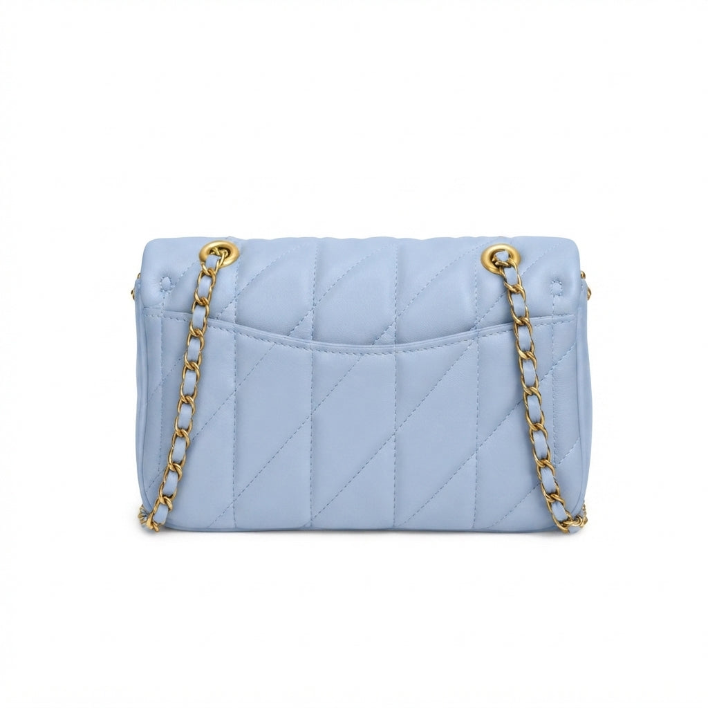 Coach Tabby Shoulder Bag – Light Blue - View 2