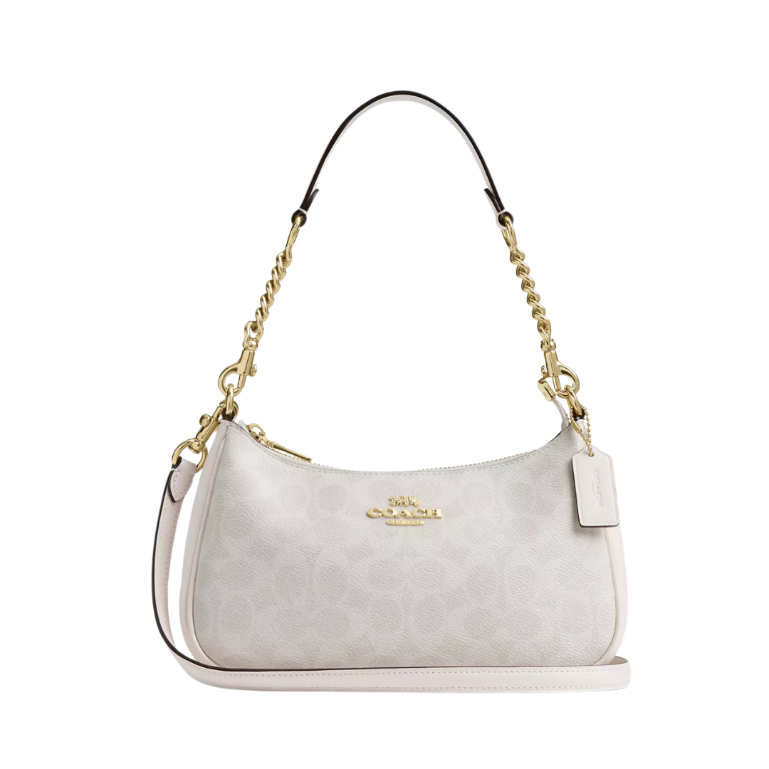 Coach Teri Shoulder Bag – Sky White - View 1