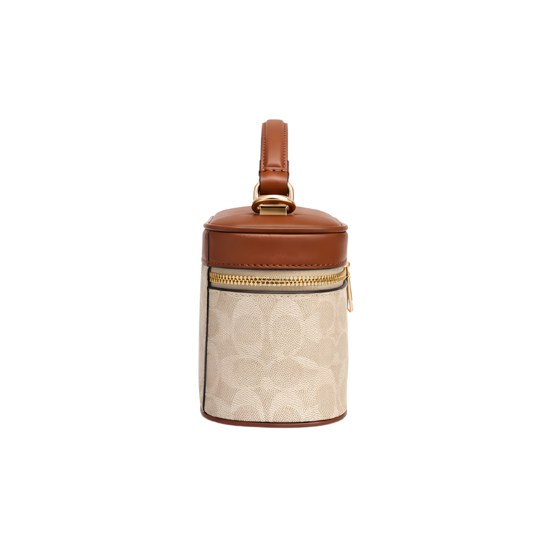 Coach Vanity Case Crossbody Bag – Nude & Brown - View 3