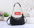 Coach Bag Teri – Black with Gold-Tone Chain - View 5