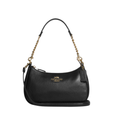 Coach Bag Teri – Black with Gold-Tone Chain - View 1