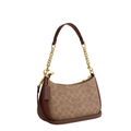 Coach Teri – Brown Signature Canvas - View 2