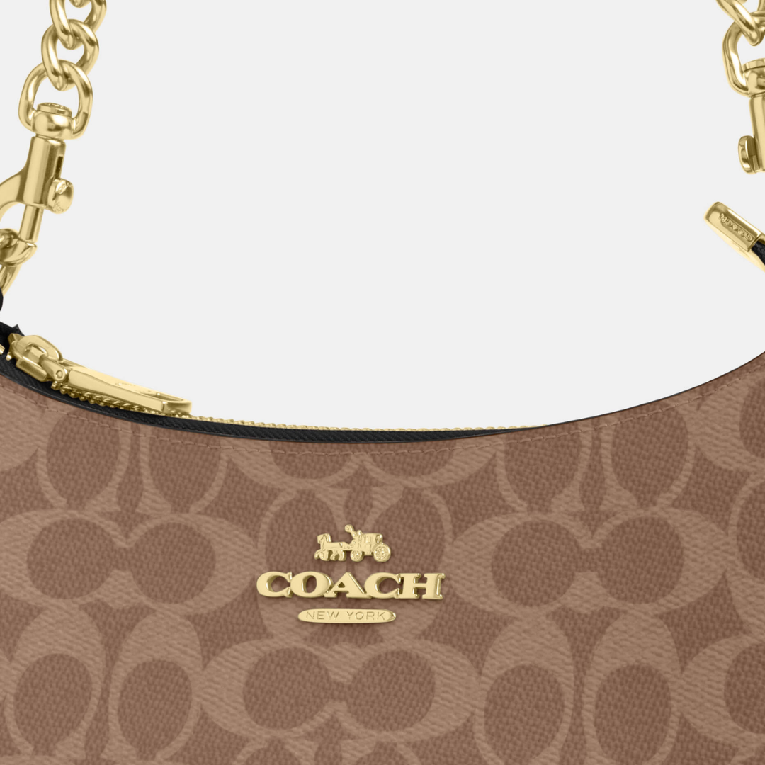 Coach Teri – Brown Signature Canvas - View 5