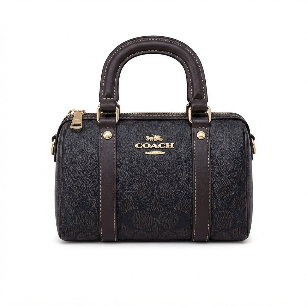 Coach mini barrel – Brown - View 1