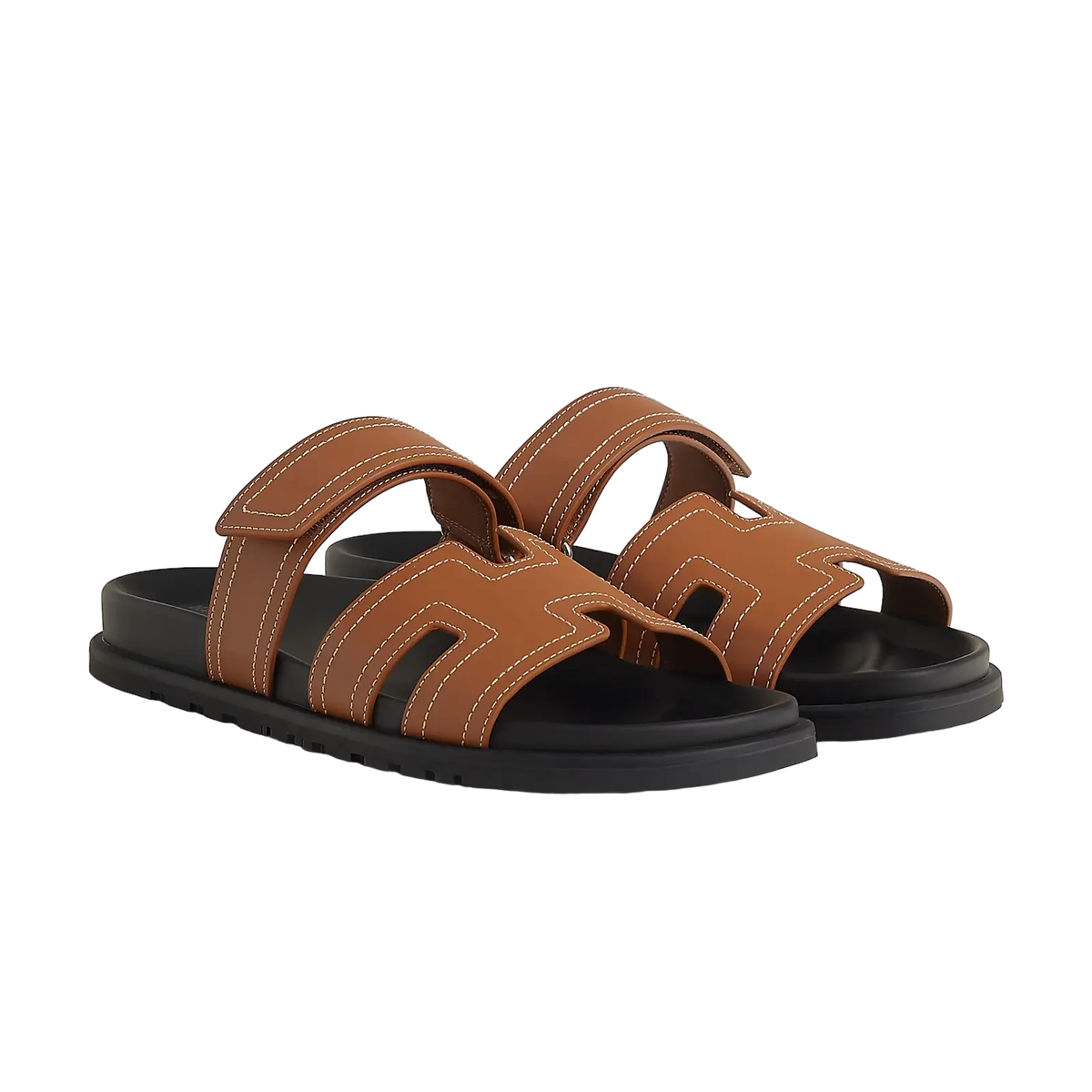 Hermès Chypre Sandals – Naturel - View 1