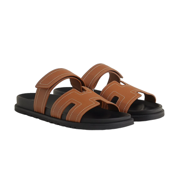 Hermès Chypre Sandals – Naturel - View 1