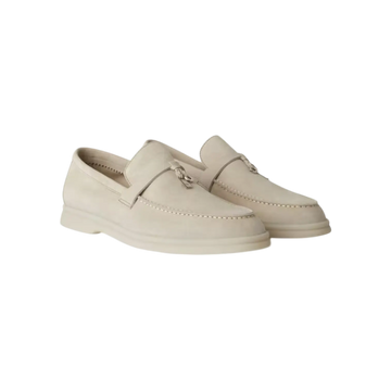 Loro Piana Summer Charms Loafers – Powder Pearl - View 1