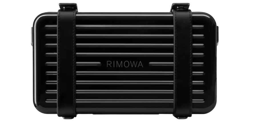 Rimowa Personal Polycarbonate Cross-Body Clutch Bag Black - View 1