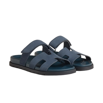Hermès Chypre Sandals – Bleu Céleste - View 1