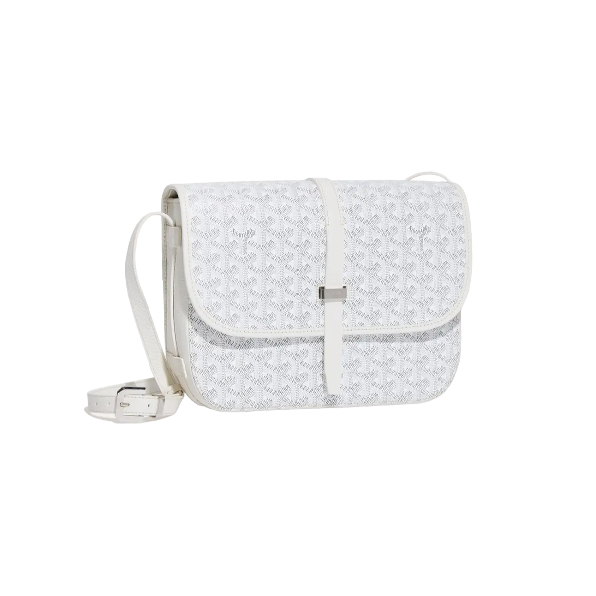 Goyard Belvedere Crossbody Bag – White - View 1
