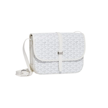 Goyard Belvedere Crossbody Bag – White - View 1