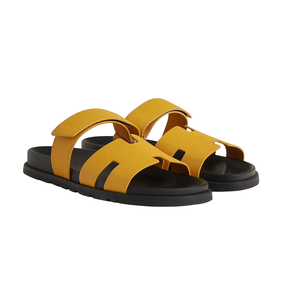 Hermès Chypre Sandals – Jaune Topaze - View 1