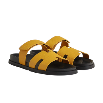Hermès Chypre Sandals – Jaune Topaze - View 1