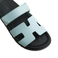 Hermès Chypre Sandals – Bleu Brume - View 2