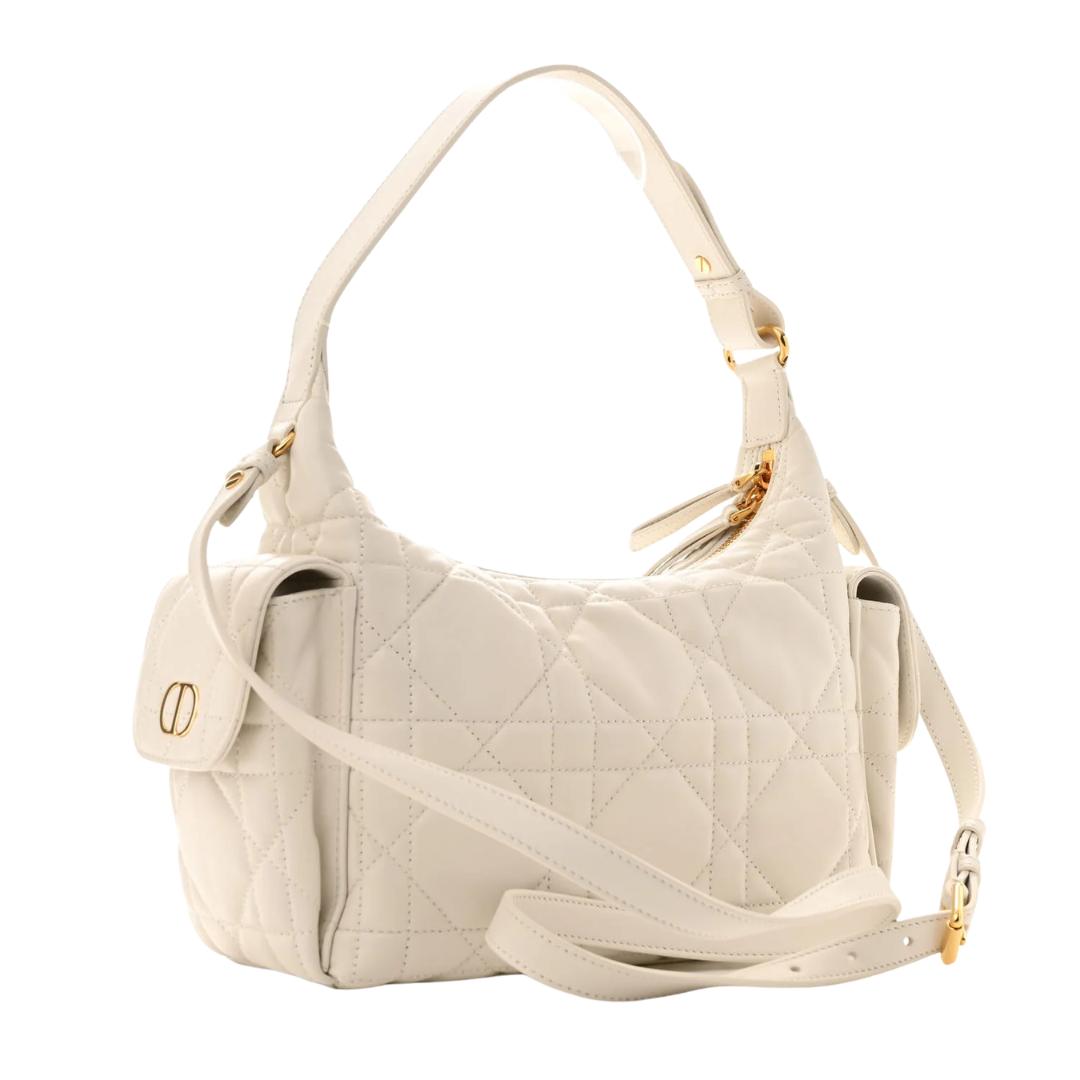 Dior D-Dream Bag – Latte White Macrocannage - View 2