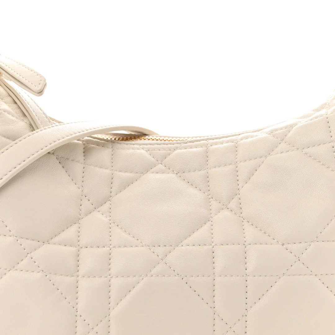 Dior D-Dream Bag – Latte White Macrocannage - View 5
