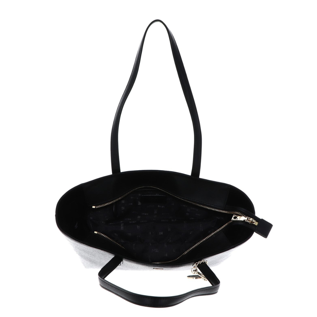 DKNY Bryant Medium Zip Tote – Black - View 3