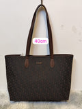 DKNY Women's Bryant Medium Zip Tote – Brown - View 4